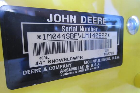 Main image John Deere 44" Snowblower 16