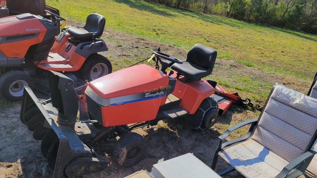 Tractor Zoom Simplicity Broadmoor