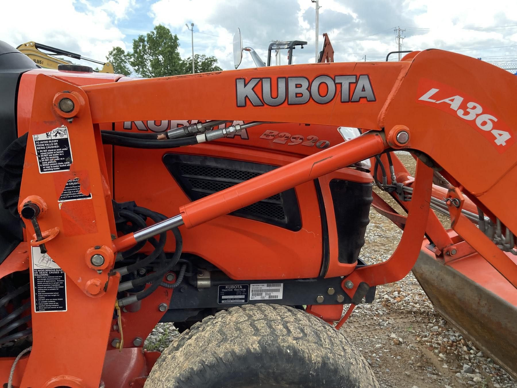 Tractor Zoom - Kubota B2920