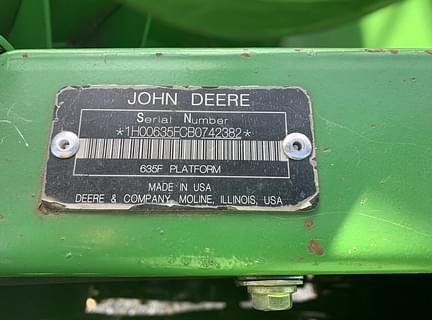 Main image John Deere 635F 8