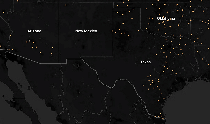 Dealer Map By Region